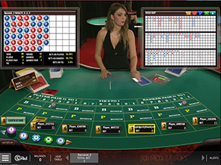 crupier de baccarat en vivo de Microgaming