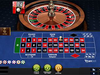 ruleta francesa premium de Titanbet