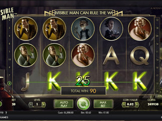 Invisible Man Online Slot de NetEnt