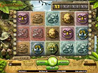 Gonzo's Quest Online Slot - de NetEnt