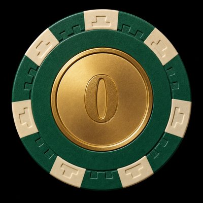 Ficha de ruleta europea