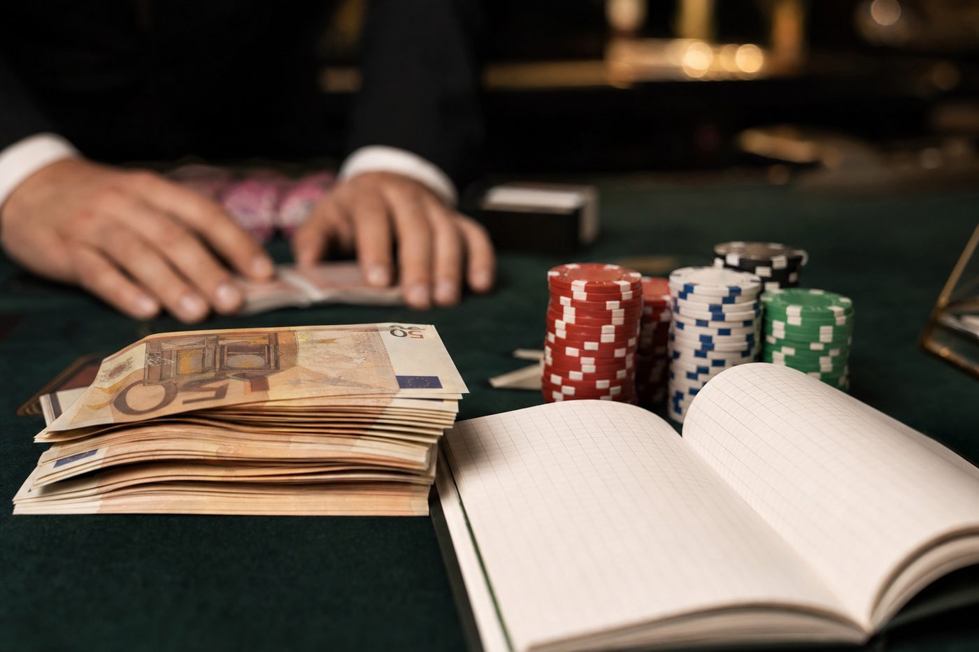 Rueda de ruleta con una visualización de probabilidades y pagos